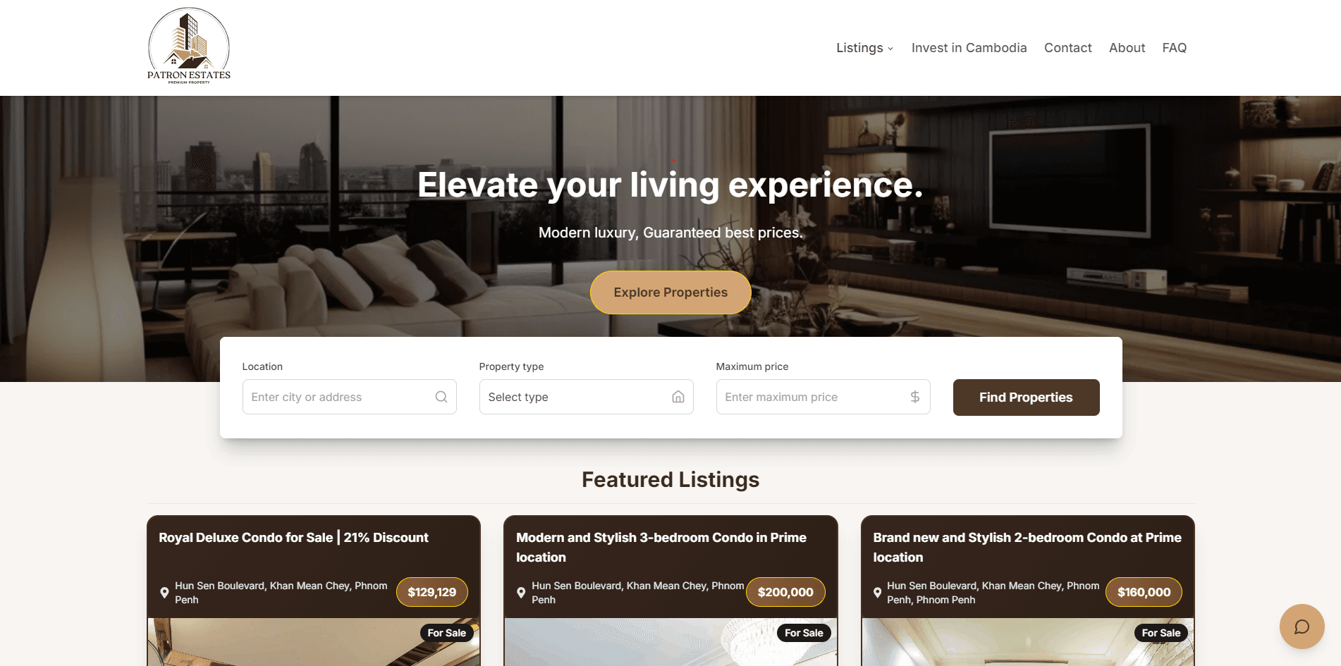 High-Performance, Responsive Platform for Luxury Real Estate